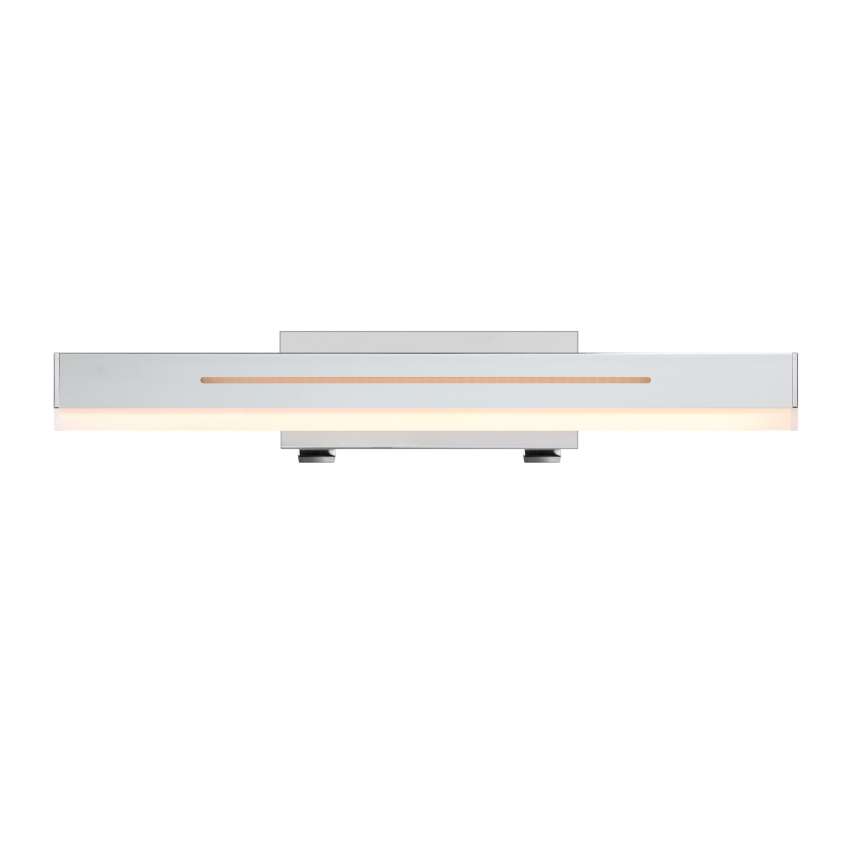 Nordlux - LED Dimbare badkamerspiegelverlichting OTIS LED/14W/230V IP44 40 cm zilver