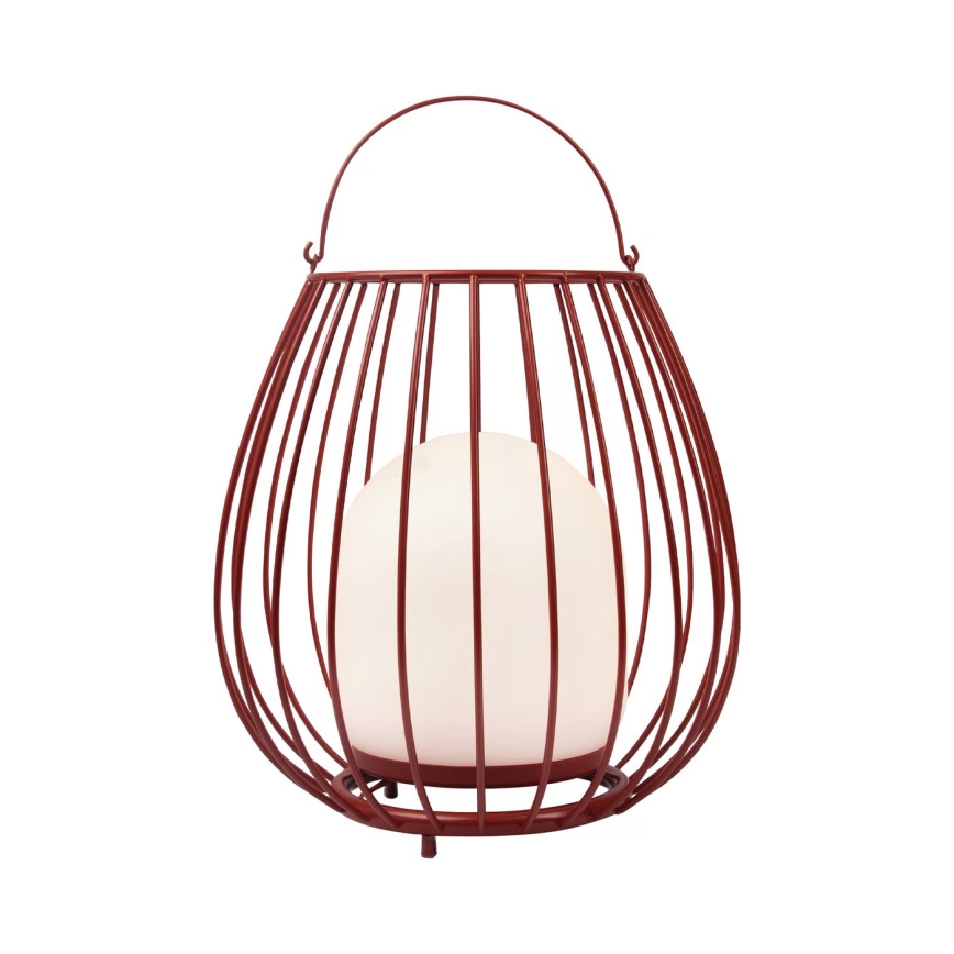 Nordlux - LED dimbare draagbare buitenlamp JIM TO-GO LED/3W/3,7V IP54 5000 mAh rood