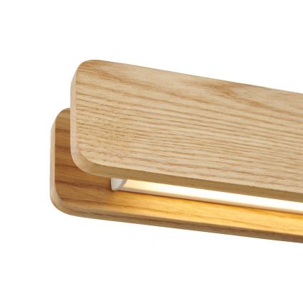 Nordlux - Dimbare LED-hanglamp aan kabel ILGAS LED/47W/230V 3000K beige/wit/essenhout 115 cm