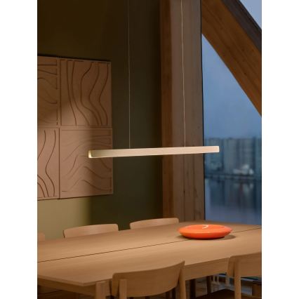 Nordlux - LED-dimbare pendellamp aan kabel ILGAS LED/47W/230V 3000K wit/essen 115 cm