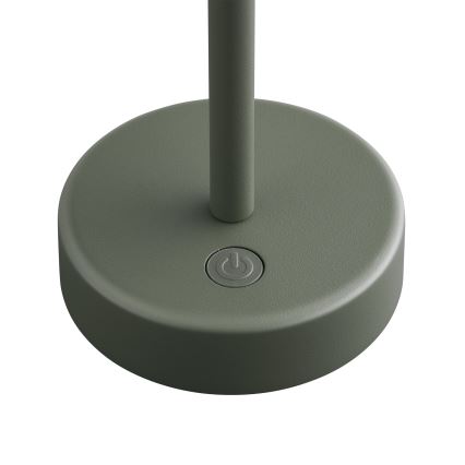 Nordlux - LED Dimbare Oplaadbare Buiten Tafel Lamp ELLEN LED/2,8W/3,7V IP44 groen
