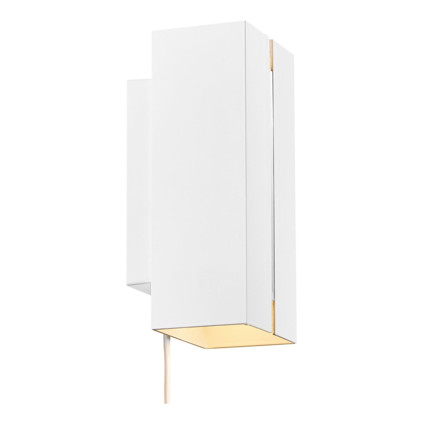 Nordlux - LED Dimbare Wandlamp CURTIZ 2xLED/4,5W/230V wit