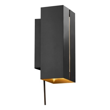 Nordlux - LED Dimbare Wandlamp CURTIZ 2xLED/4,5W/230V zwart