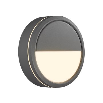 Nordlux - LED Dimbare wandlamp voor buiten AVA SMART LED/9,5W/230V 2700K IP54 grijs