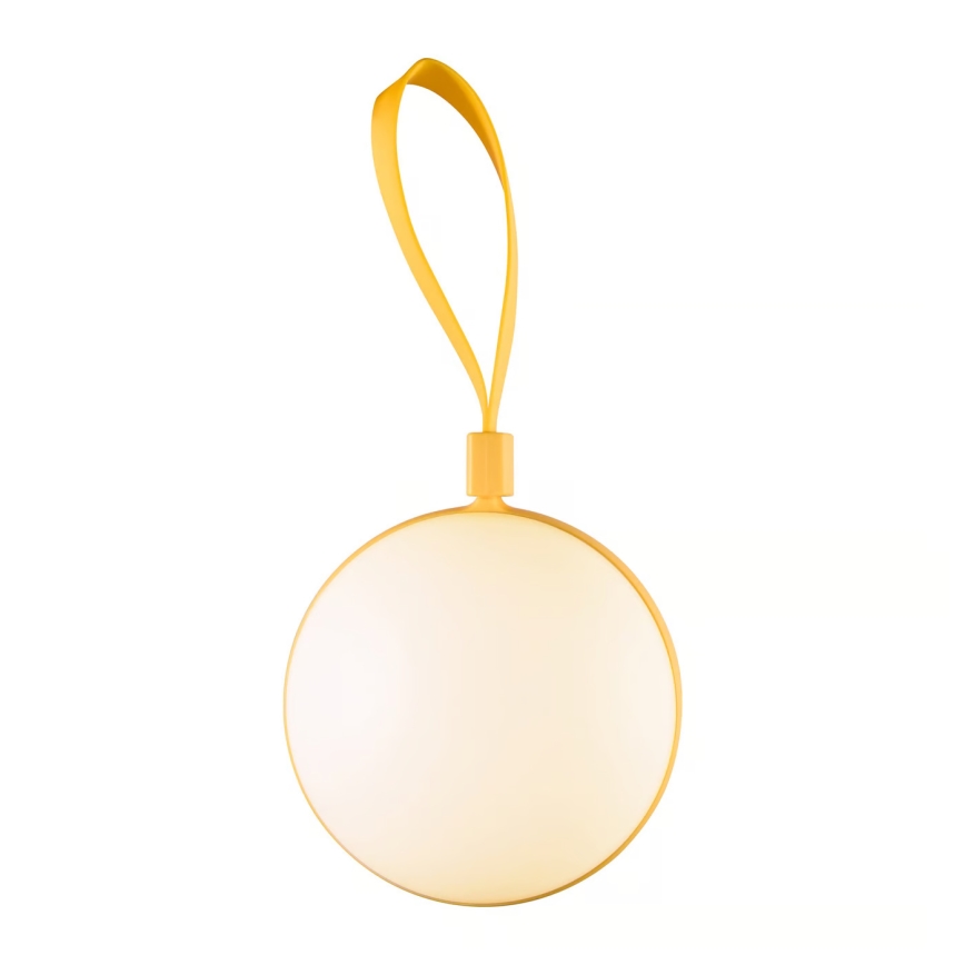 Nordlux - LED draagbare oplaadbare lamp LED/1W/3,7V IP54 geel