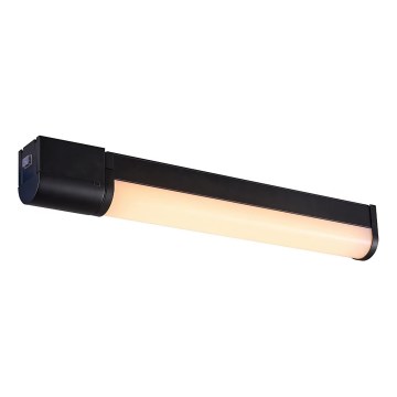 Nordlux - LED onderbouwlamp met stopcontact MALAIKA LED/6W/230V IP44 zwart