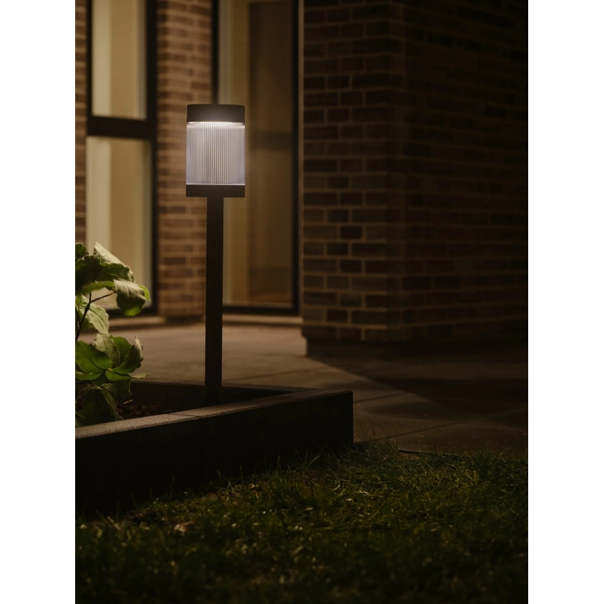 Nordlux - LED Solar lamp COUPAR LED/3,2W/5V 3000K IP44 zwart