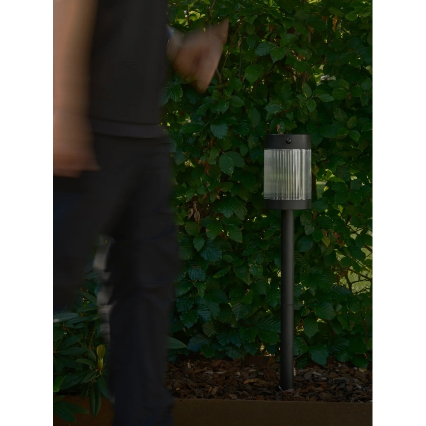 Nordlux - LED Solar lamp COUPAR LED/3,2W/5V 3000K IP44 zwart