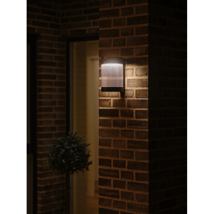 Nordlux - LED Solar wandlamp met sensor COUPAR LED/3,2W/5V 3000K IP44