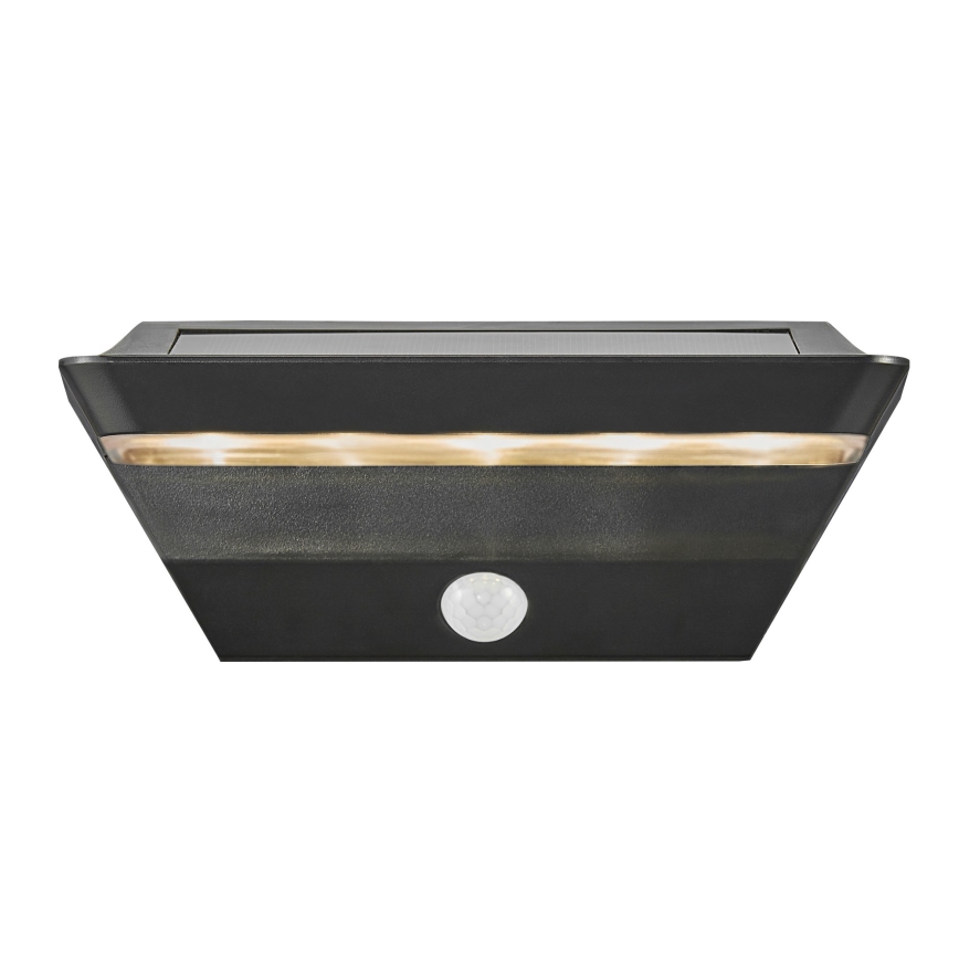 Nordlux - LED Solar wandlamp met sensor AGENA LED/5W/3,7V IP44 2200 mAh