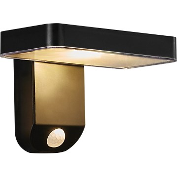 Nordlux - LED Solar Wandlamp met sensor RICA LED/5W/3,7V IP44 2200 mAh vierkant