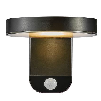 Nordlux - LED Solar wandlamp met sensor RICA LED/5W/3,7V IP44 2200 mAh rond