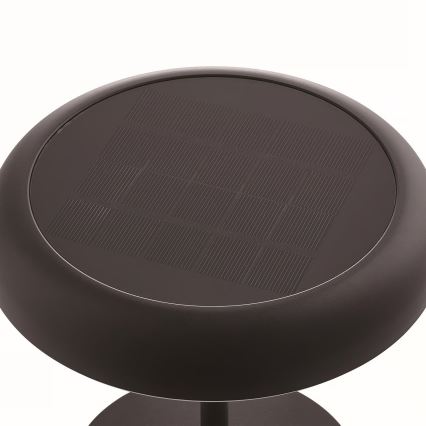 Nordlux - LED solarlamp ELMER LED/2W/3,7V IP44 zwart
