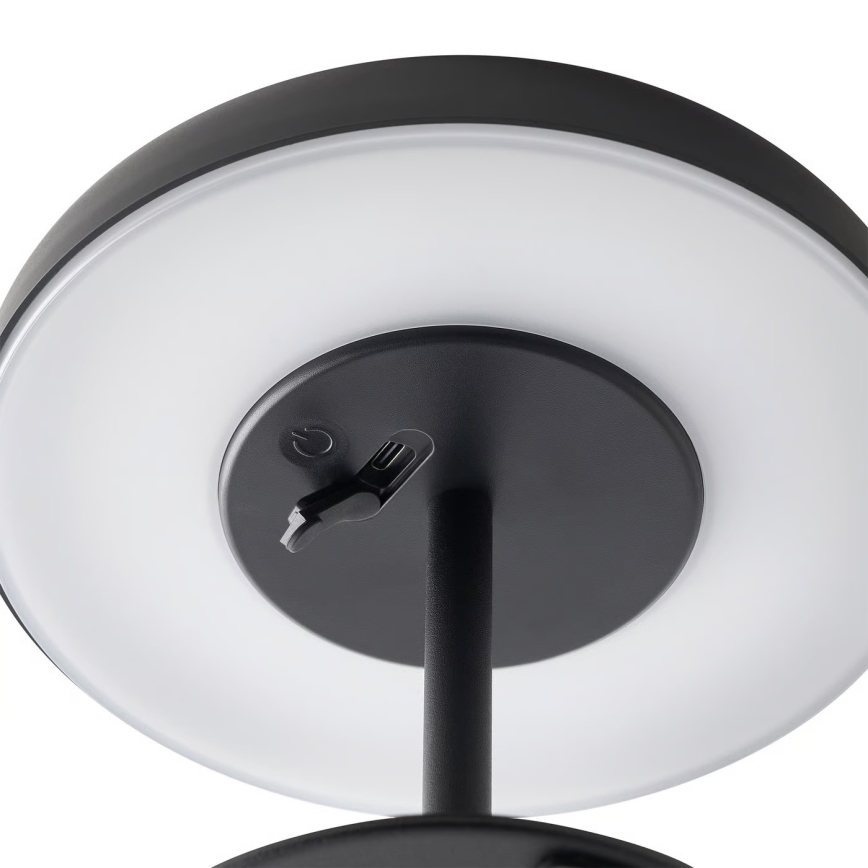 Nordlux - LED solarlamp ELMER LED/2W/3,7V IP44 zwart