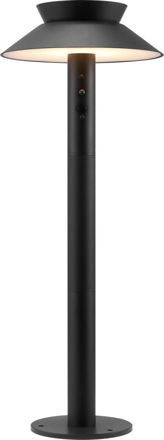 Nordlux - LED-solarlamp met sensor LED/5W/3,7V IP44 zwart