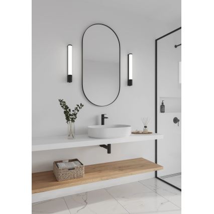 Nordlux - LED Spiegelverlichting badkamer MALAIKA LED/6W/230V 3000K IP44 zwart