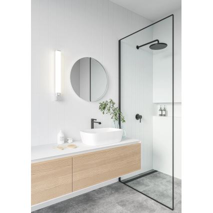 Nordlux - LED verlichting voor badkamerspiegel met stopcontact SJAVER LED/15W/230V IP44 60 cm wit