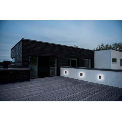 Nordlux - LED Wandlamp voor buiten ARTEGO LED/7,2W/230V 3000K IP54 zwart