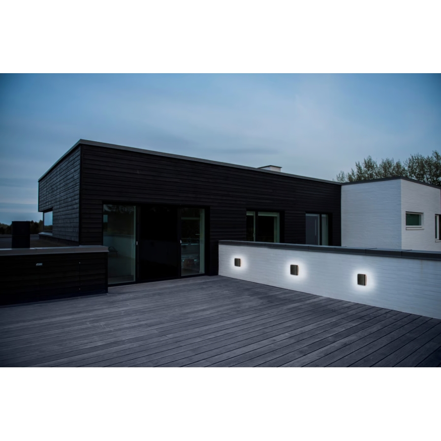 Nordlux - LED Wandlamp voor buiten ARTEGO LED/7,2W/230V 3000K IP54 zwart