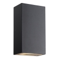 Nordlux - LED Wandlamp voor buiten ROLD LED/10,5W/230V 3000K IP54 zwart