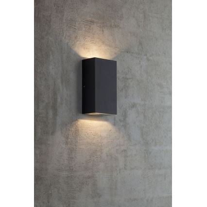 Nordlux - LED Wandlamp voor buiten ROLD LED/10,5W/230V 3000K IP54 zwart