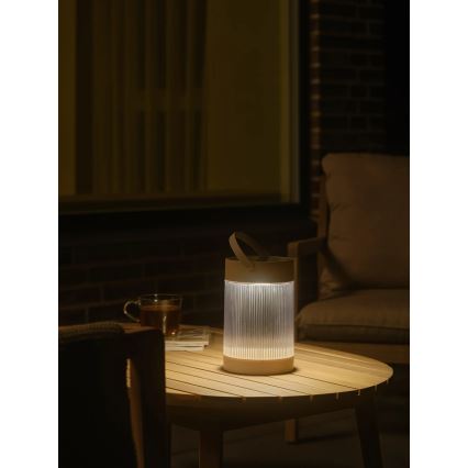 Nordlux - LED zonnelamp COUPAR LED/3,2W/3,7V beige