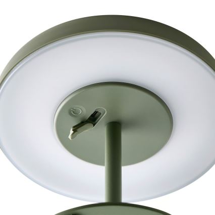 Nordlux - LED-zonnelamp ELMER LED/2W/3,7V IP44 groen