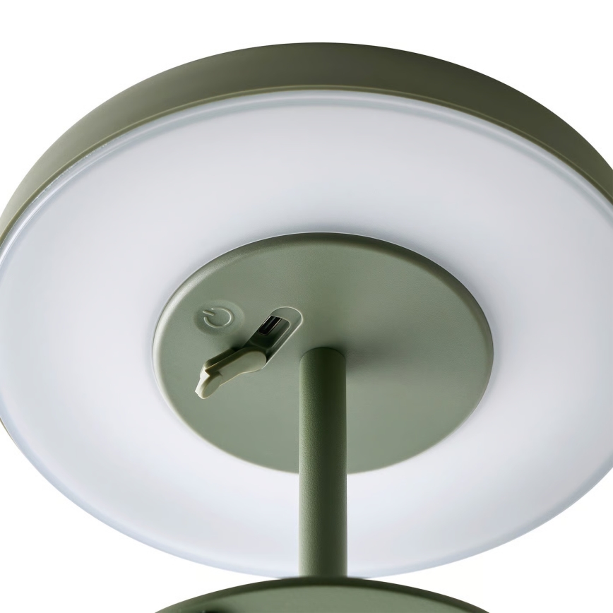Nordlux - LED-zonnelamp ELMER LED/2W/3,7V IP44 groen