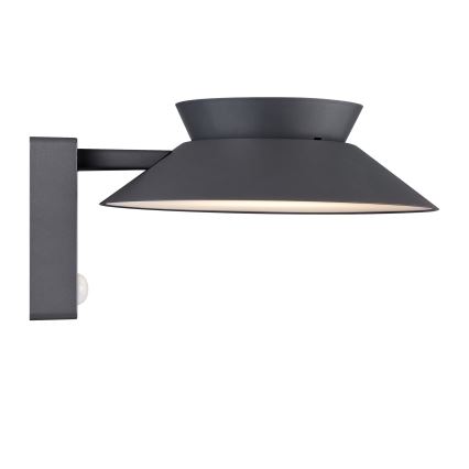 Nordlux - LED zonne-wandlamp met sensor JUSTINA LED/5W/3,7V IP44 1800 mAh