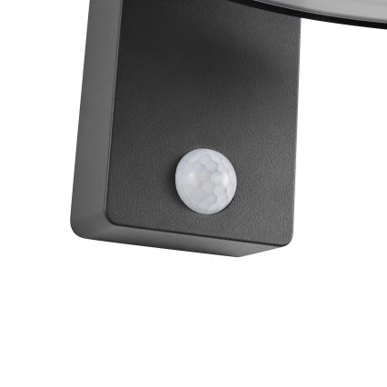 Nordlux - LED zonne-wandlamp met sensor JUSTINA LED/5W/3,7V IP44 1800 mAh