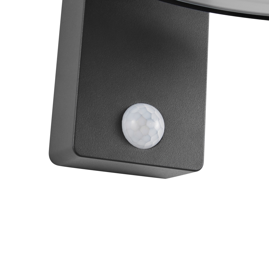 Nordlux - LED zonne-wandlamp met sensor JUSTINA LED/5W/3,7V IP44 1800 mAh