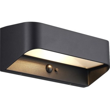 Nordlux - MARCELLIO LED-zonnelamp met sensor LED/5W/5V IP54 2200 mAh zwart