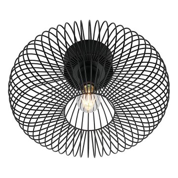 Nordlux - Plafondlamp BERONI 1xE27/60W/230V Ø 40,3 cm zwart