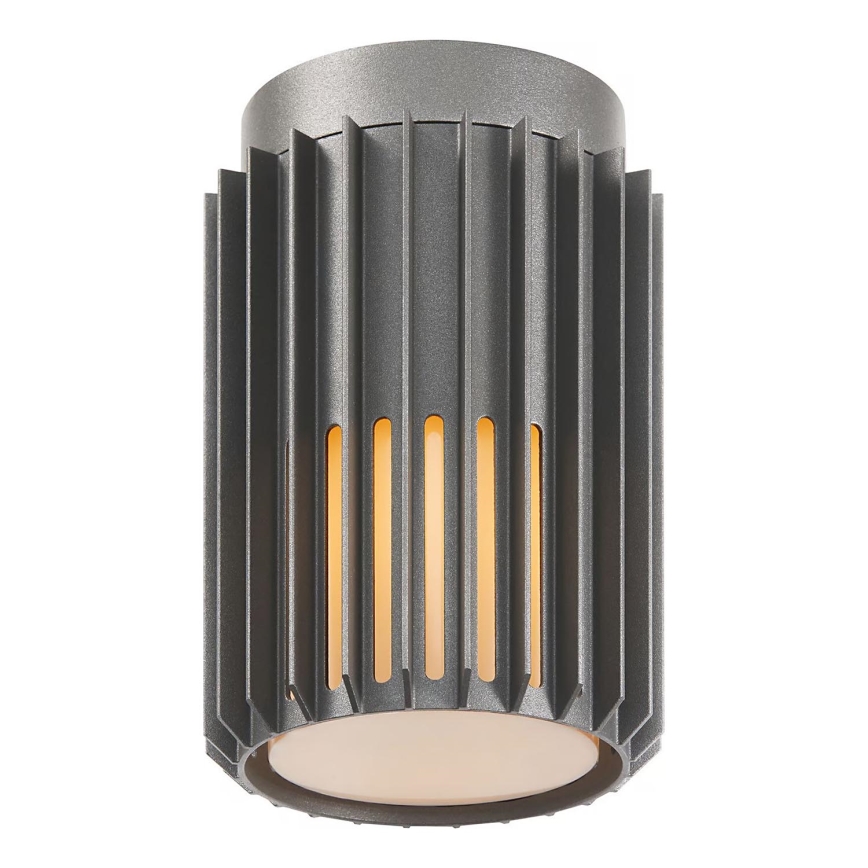 Nordlux - Plafondlamp voor buiten ALUDRA 1xE27/15W/230V antraciet
