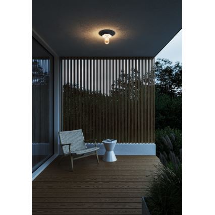 Nordlux - Plafondlamp voor buiten JANUKA 1xE27/60W/230V IP54 wit