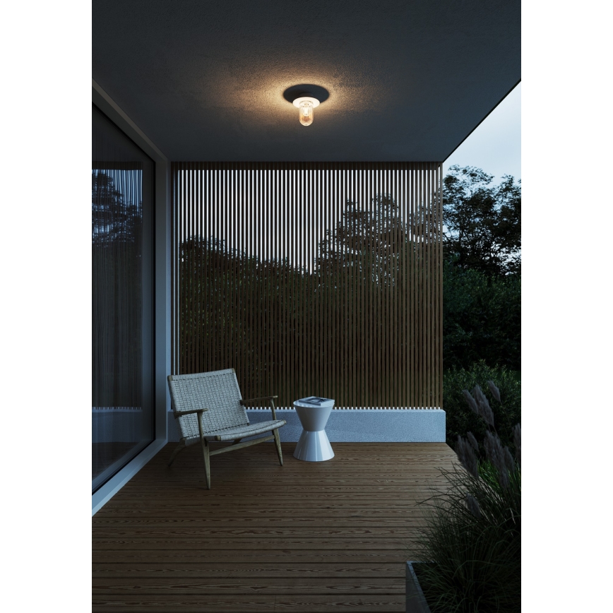 Nordlux - Plafondlamp voor buiten JANUKA 1xE27/60W/230V IP54 wit