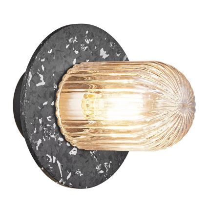 Nordlux - Plafondlamp voor buiten JANUKA 1xE27/60W/230V IP54 zwart