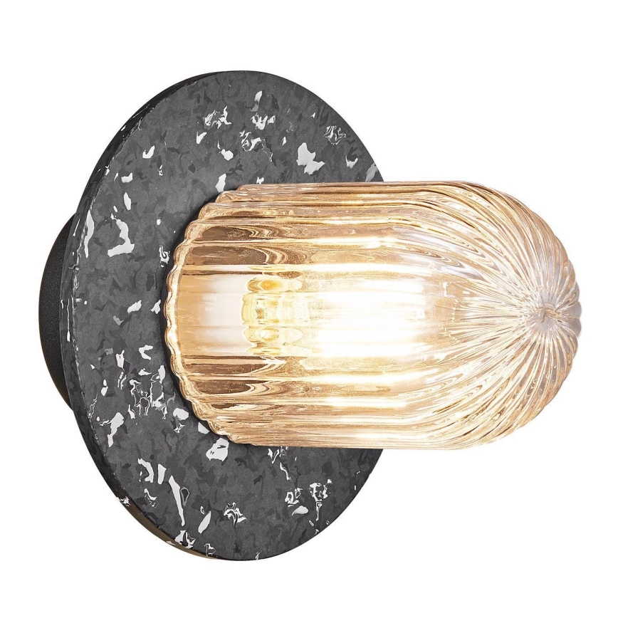 Nordlux - Plafondlamp voor buiten JANUKA 1xE27/60W/230V IP54 zwart