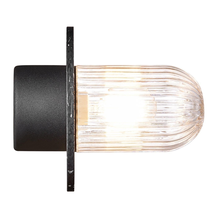 Nordlux - Plafondlamp voor buiten JANUKA 1xE27/60W/230V IP54 zwart