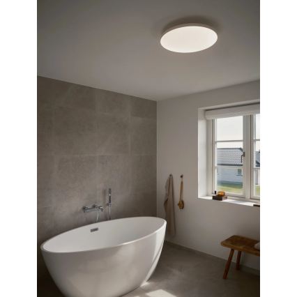 Nordlux - Dimbare LED-plafondlamp voor de badkamer SERENOVA LED/22/32W/230V 3000/4000/5700K Ø 41 cm IP65 wit