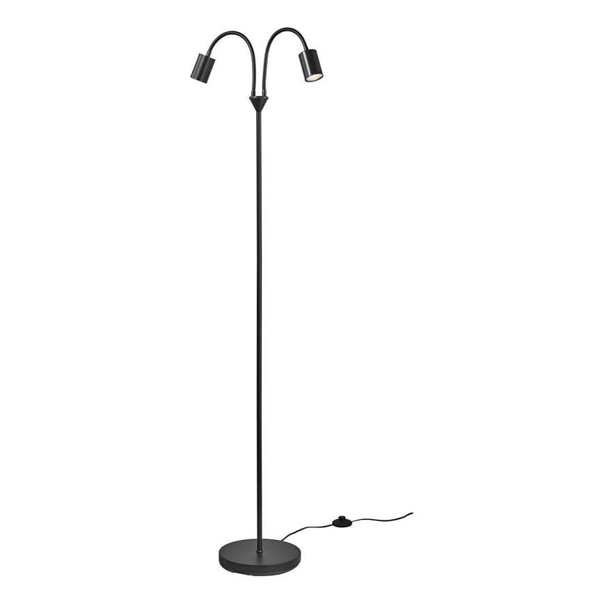 Nordlux - Staande lamp EXPLORE 2xGU10/7W/230V zwart
