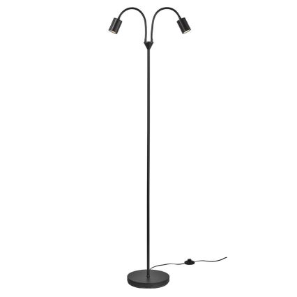 Nordlux - Staande lamp EXPLORE 2xGU10/7W/230V zwart