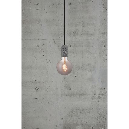 Nordlux - Stroomkabel HANG 1xE27/40W/230V grijs/zwart