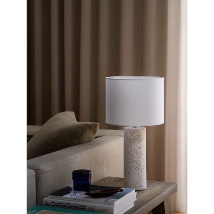 Nordlux - Tafellamp ANTIGA 1xE27/60W/230V wit