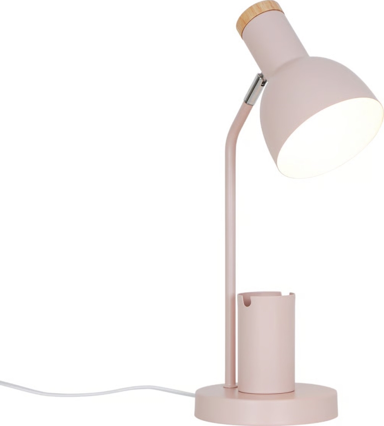 Nordlux - Tafellamp DEVONE 1xE27/15W/230V roze