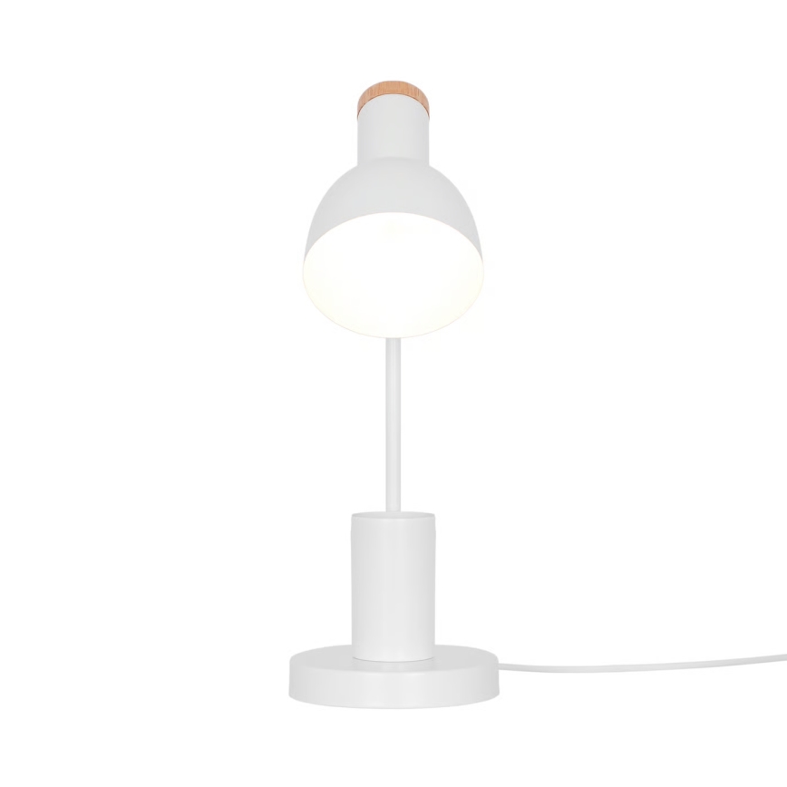 Nordlux - Tafellamp DEVONE 1xE27/15W/230V wit