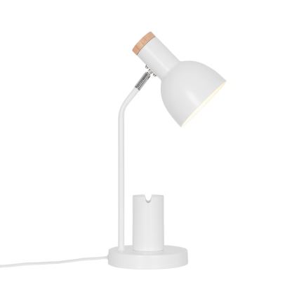 Nordlux - Tafellamp DEVONE 1xE27/15W/230V wit