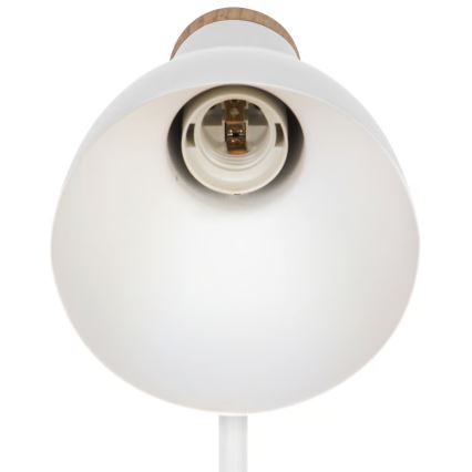 Nordlux - Tafellamp DEVONE 1xE27/15W/230V wit