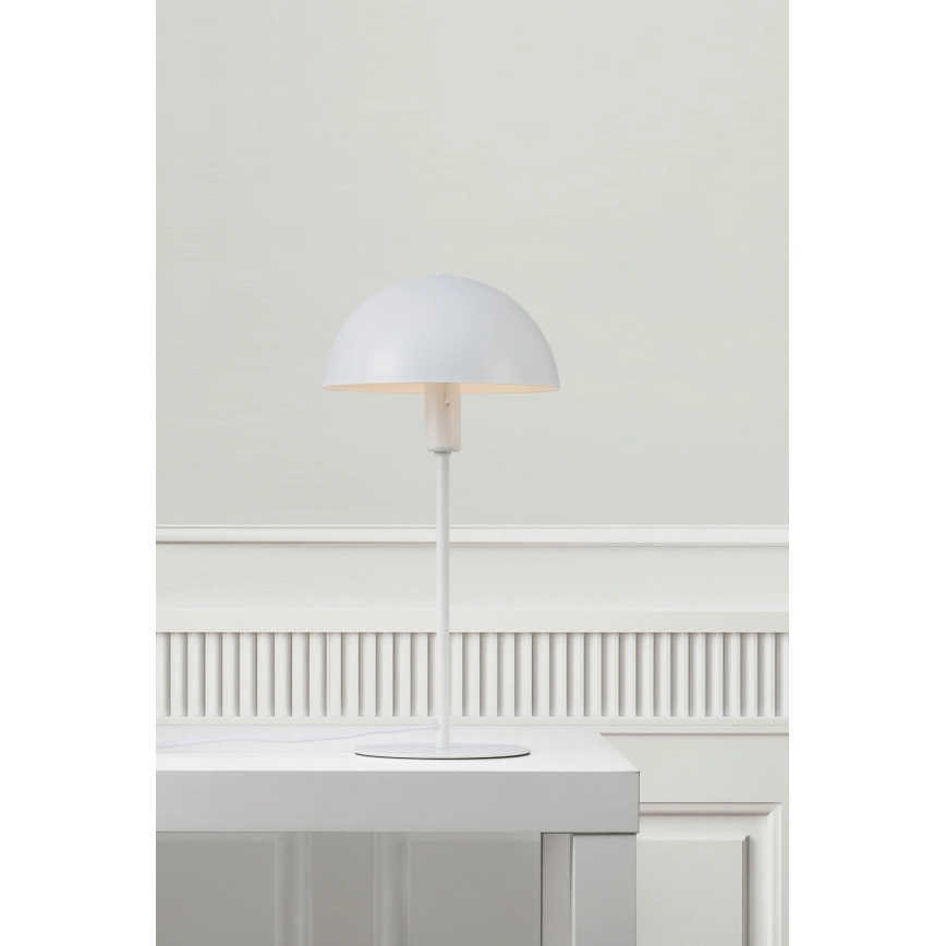 Nordlux - Tafellamp ELLEN 1xE14/40W/230V wit