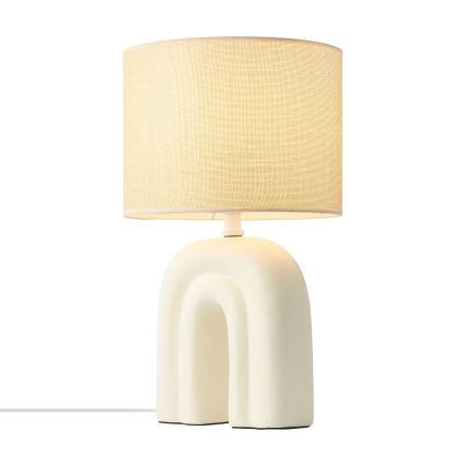 Nordlux - Tafellamp HAZE 1xE27/40W/230V beige